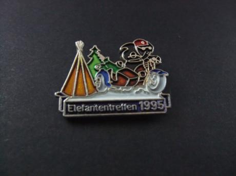Elefanttreffen 1995  evenement voor motorrijders, Bayerischer Wald (